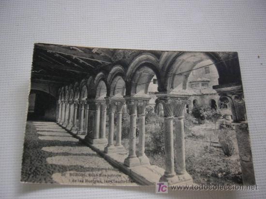 Postkarten: Burgos. Real Monasterio de las Huelgas, las Claustrillas. Ed. Hauser y Menet. N&ordm; 26