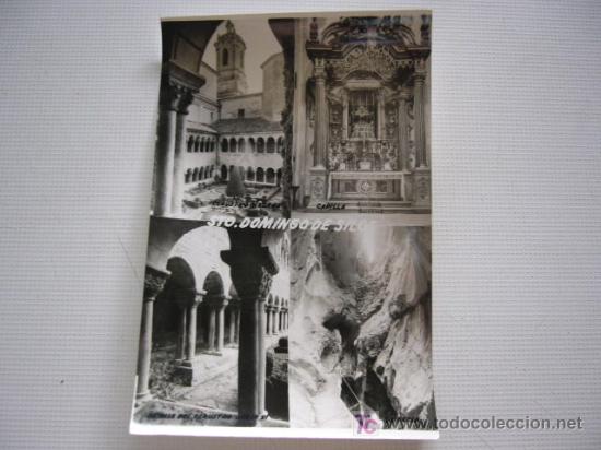 Postales: Sto. Domingo de Silos. Diversas vistas. Ed. Sicilia.