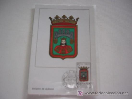 Postales: Escudo de Burgos.