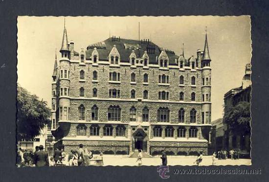 Postales: Postal de LEON: Edificio Caja Ahorros (Ed.Arribas num.173) - Foto 1