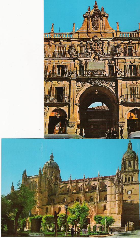 Postales: SALAMANCA - 2 POSTALES - - Foto 1