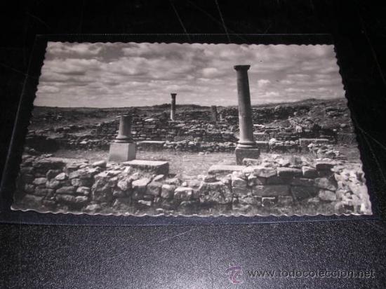 Postales: 31-SORIA.RUINAS DE NUMANCIAMEDC, GARCIA GARRABELLA,CIRCUL.1953.14X9 CM.
