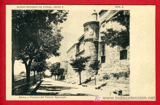 Postales: AVILA , TORREON DEL PALACIO EPISCOPAL ,REVERSO SIN PARTIR , P40498