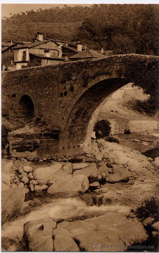 Postales: ARENAS DE SAN PEDRO(&Aacute;VILA)- EL PUENTE ANTIGUO