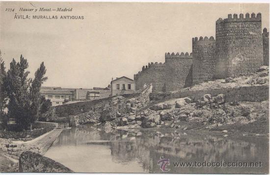 Postales: &Aacute;VILA.-MURALLAS ANTIGUAS