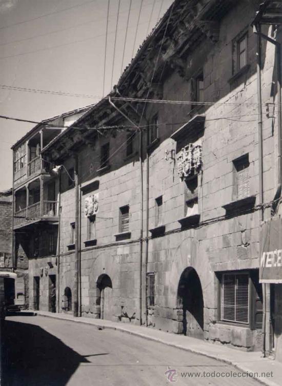Postales: AGUILAR DE CAMPOO(PALENCIA).-ANTIGUA CALLE DEL PORTAZGO