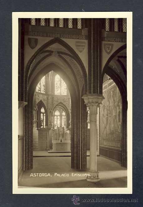 Postales: Postal de ASTORGA (Leon): Palacio Episcopal - Foto 1