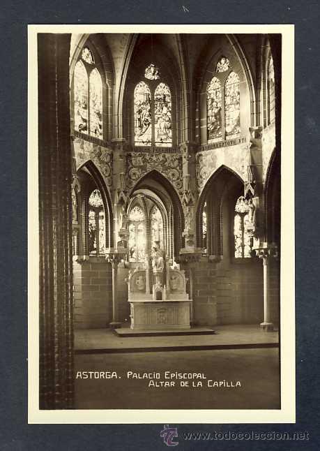 Postales: Postal de ASTORGA (Leon): Palacio Episcopal - Foto 1