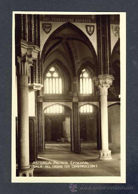 Postales: Postal de ASTORGA (Leon): Palacio Episcopal - Foto 1