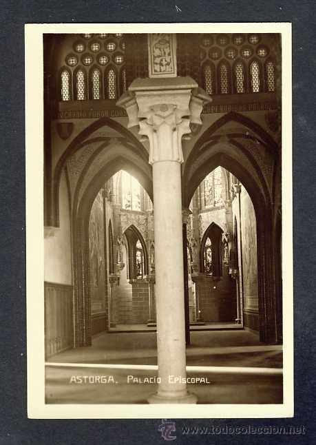 Postales: Postal de ASTORGA (Leon): Palacio Episcopal - Foto 1