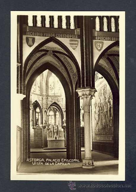 Postales: Postal de ASTORGA (Leon): Palacio Episcopal - Foto 1
