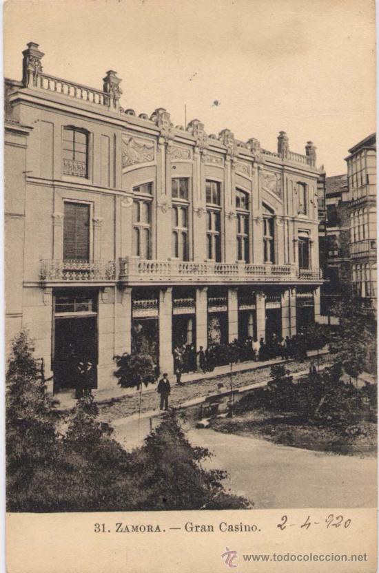 Postales: ZAMORA.-GRAN CASINO