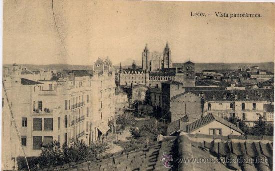 Postales: LE&Oacute;N.-VISTA PANOR&Aacute;MICA - Foto 1