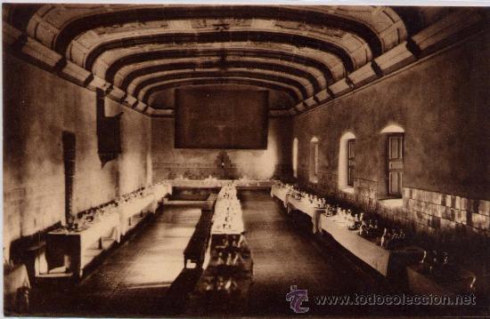 Postales: &Aacute;VILA.-COLEGIO DE STO TOM&Aacute;S.-REFECTORIO DE LA COMUNIDAD