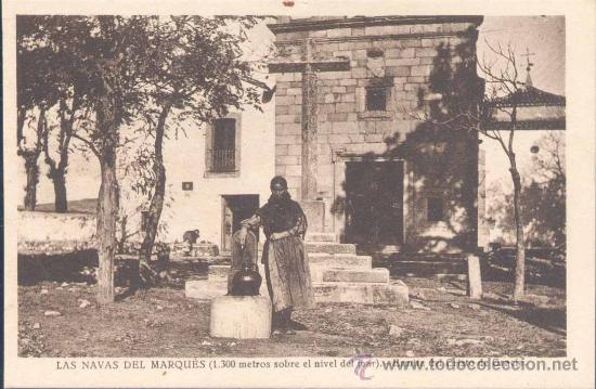 Postales: LAS NAVAS DEL MARQU&Eacute;S(&Aacute;VILA).-ERMITA DEL CRISTO DE LA GRACIA