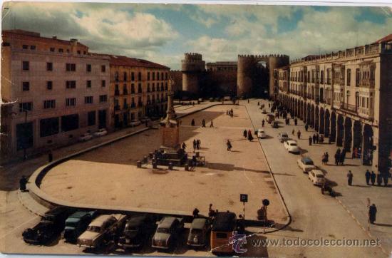 Postales: &Aacute;VILA.-PLAZA DE SANTA TERESA