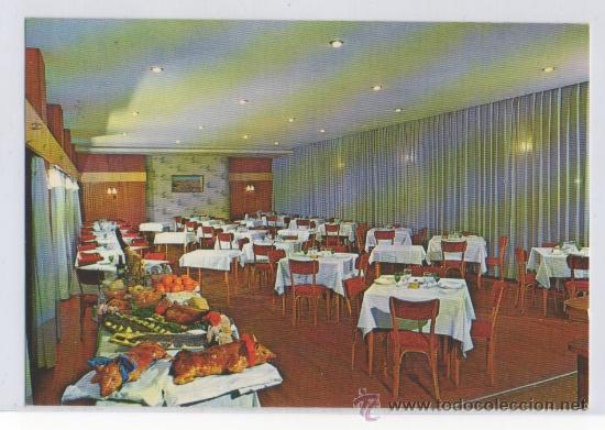 Postales: TARJETA POSTAL HOTEL ACUEDUCTO COMEDOR SEGOVIA