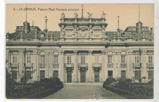 Postales: TARJETA POSTAL DE LA GRAJA PALACIO REAL FACHADA PRINCIPAL SEGOVIA