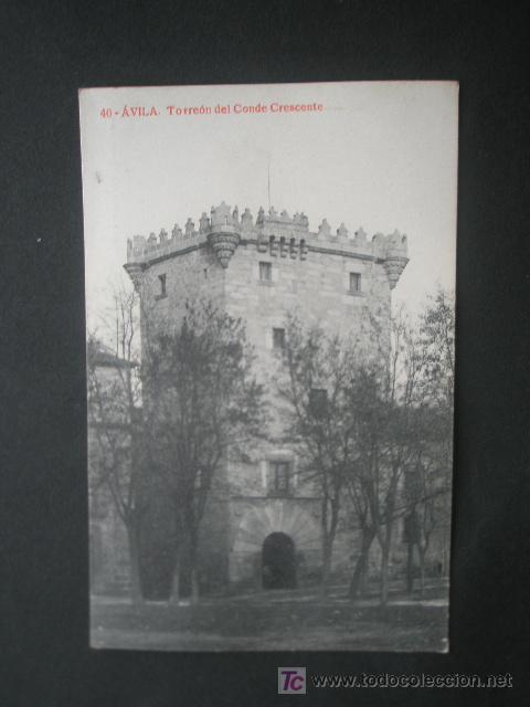 Postales: AVILA TORREON DEL CONDE CRESCENTE POSTAL SIN CIRCULAR