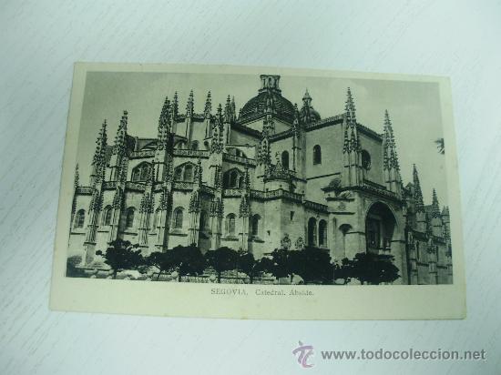 Postales: SEGOVIA - CATEDRAL - ABSIDE - Foto 1