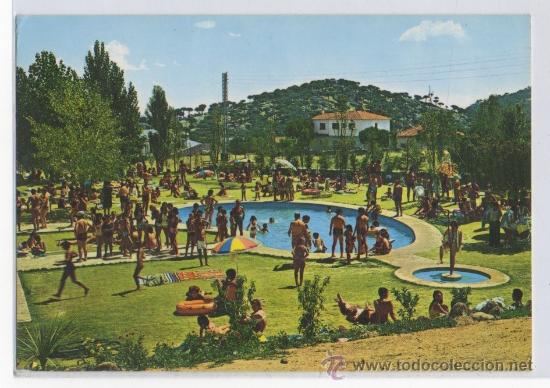 Postales: TARJETA POSTAL DE HOYO DE PINARES PISCINA MUNICIPAL AVILA