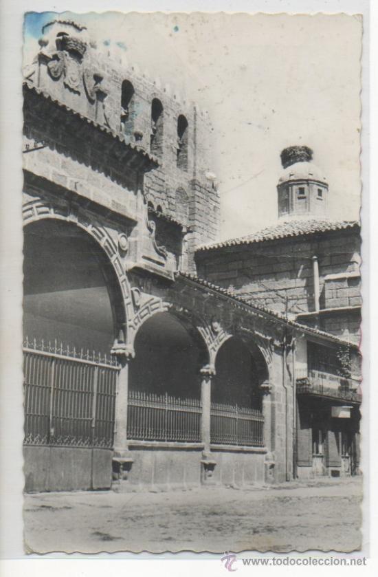 Postales: TARJETA POSTAL DE PEDRAHITA PLAZA MAYOR AVILA