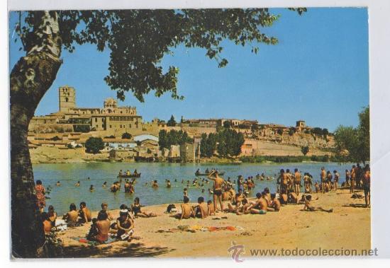 Postales: TARJETA POSTAL PLAYA DE SAN FRONTIS ZAMORA