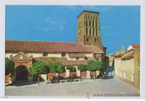 Postales: TARJETA POSTAL DE SAHAGUN IGLESIA DE SAN LORENZO SIGLO XI, ESTILO MUDEJAR LEON