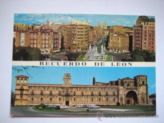 Postales: LEON A&Ntilde;OS 70. SIN CIRCULAR. ENVIO GRATIS&iexcl;&iexcl;&iexcl;