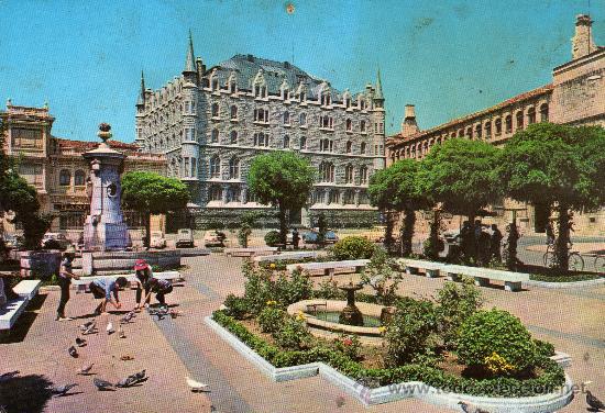 Postales: LEON,DIPUTACION Y CAJA DE AHORROS.POSTAL MUY SUCIA AL DORSO.VER FOTO ADICIONAL