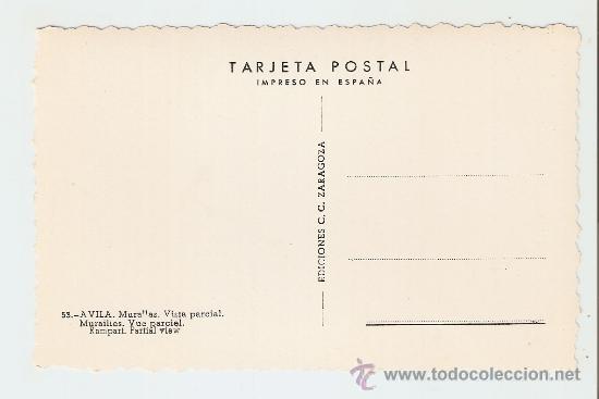 Postales: Avila - Murallas - Foto 2