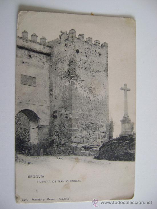 Postales: SEGOVIA.PUERTA DE SAN CHIDRIAN 09003