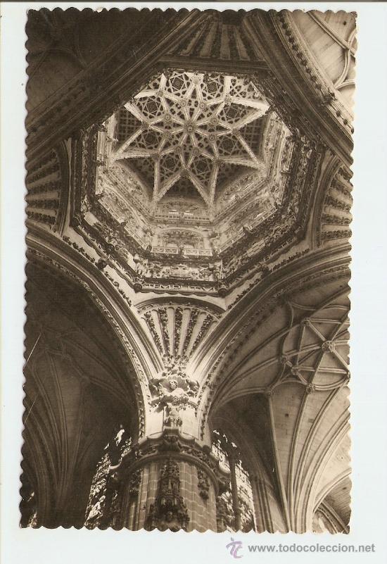 Postales: BURGOS . CATEDRAL  . B&Oacute;VEDA DEL CRUCERO 1947