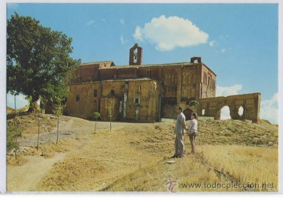Postales: TARJETA POSTAL DE SAHAGUN IGLESIA DE LA PEREGRINA LEON