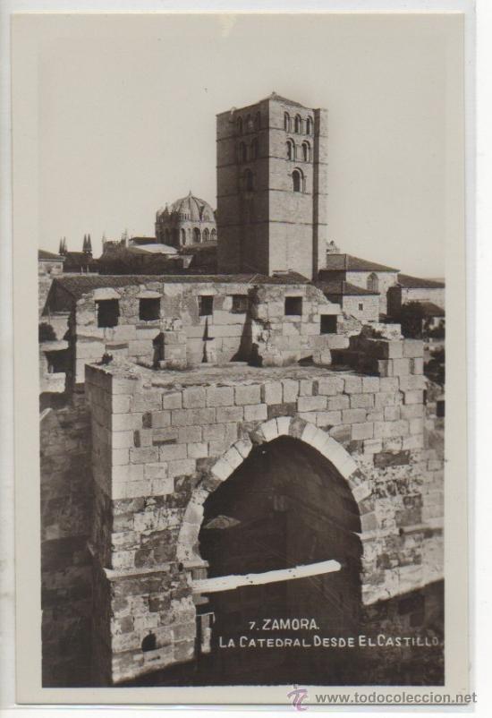 Postales: TARJETA POSTAL LA CATEDRAL DESDE EL CASTILLO ZAMORA