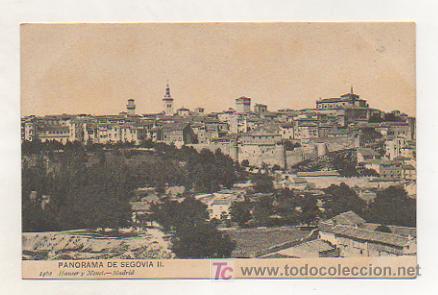 Postales: PANORAMA DE SEGOVIA II. (HAUSER Y MENET, 1462)