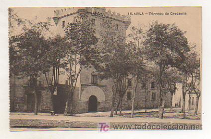 Postales: &Aacute;VILA. TORRE&Oacute;N DE CRECENTE. - Foto 1