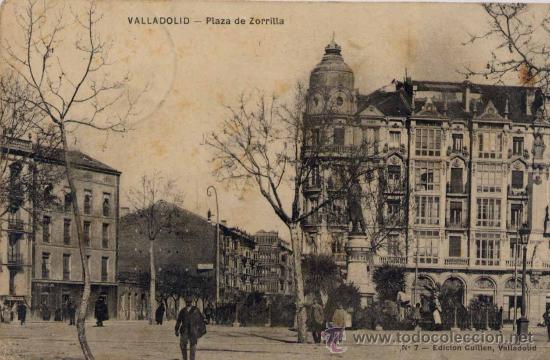 Postales: VALLADOLID.-PLAZA DE ZORRILLA