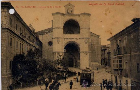 Postales: VALLADOLID.-IGLESIA DE SAN BENITO