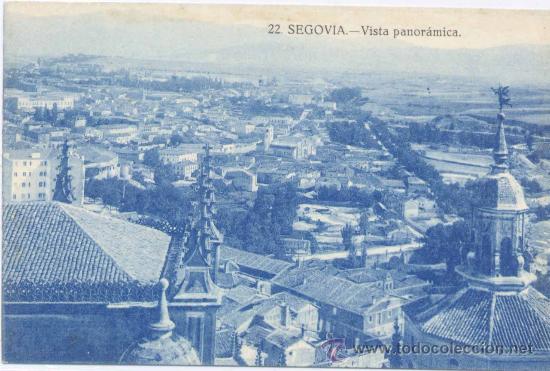 Postales: SEGOVIA.-VISTA PANOR&Aacute;MICA