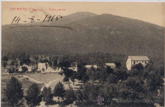 Postales: SAN RAFAEL(SEGOVIA).-VISTA PARCIAL