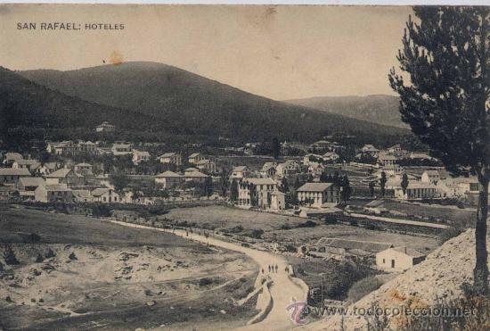 Postales: SAN RAFAEL(SEGOVIA).-HOTELES