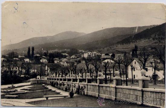Postales: EL ESPINAR(SEGOVIA).- AVENIDA DEL GENERAL MOLA