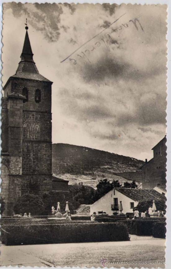 Postales: EL ESPINAR(SEGOVIA).- PLAZA DE CRISTO REY