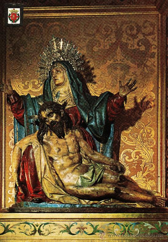 Postales: valladolid.- imagen de la piedad.- ed. esc. oro.- a&ntilde;o 1964 - nueva
