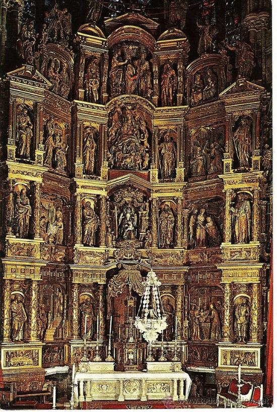 Postales: burgos.- catedral.- altar mayor.- ed. burgos.- a&ntilde;o 1969 - nueva