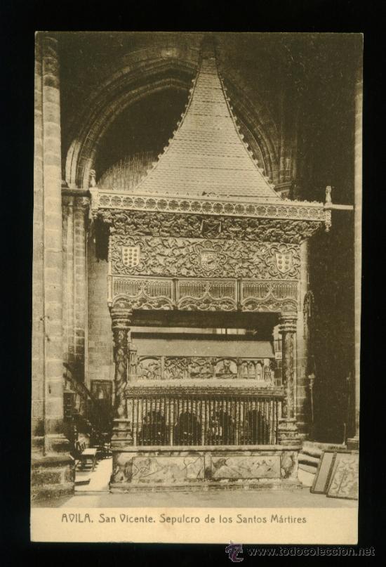 Postales: Avila - San Vicente - Fototipia Thomas