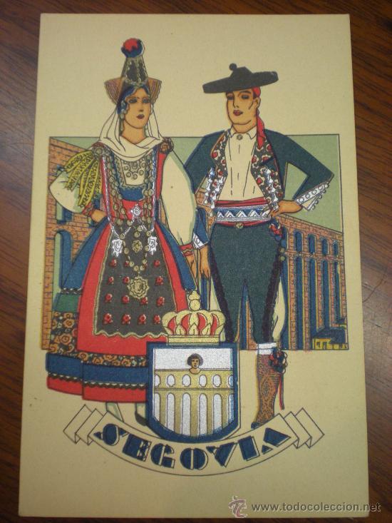 Postales: TARJETA POSTAL DE SEGOVIA - TIPOS - Foto 1