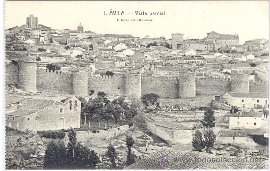 Postales: TARJETA POSTAL VISTA PARCIAL DE AVILA