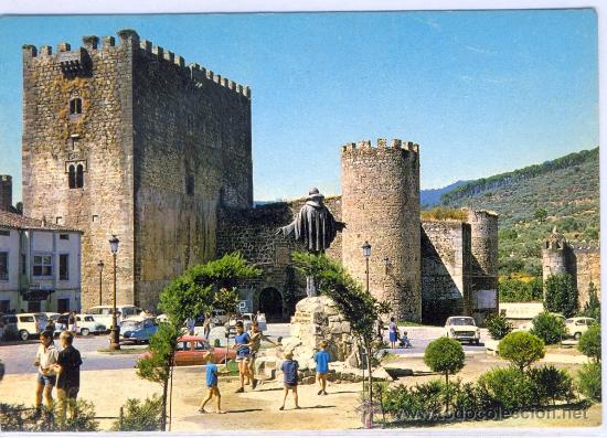 Postales: TARJETA POSTAL DE ARENAS DE SAN PEDRO DE ALCANTARA Y CASTILLO CONDESTABLE D. ALVARO LUNA AVILA